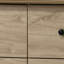 Commode 6 tiroirs avec poignées noires Elara-1229498601