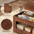 39.4" Lift Top Coffee Table, 4-in-1 Convertible Coffee Table With Storage And Hidden Compartment, Multi-function Folding Coffee Table To Dining Table For Living Room, Small Space, Walnut-1587419617-1587419549