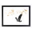 Bald Eagle in Flight in Abstract - Picture Frame Painting Print-55683286-55683285