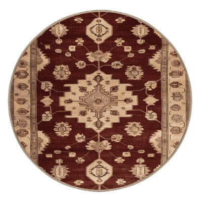 Tapis brun lavable à la machine