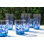 Verre à boire en acrylique Vetro - Bleu - 16,1 oz