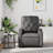 vidaXL 6-Point Massage Recliner Chair for Living Room, Adjustable Back & Footrest, Cup Holder-97814378