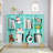 5 Cube Bookshelf 3-Tier Bookcase With Legs,Book Shelf Cute Storage Organizer,Free Standing Open Toy Shelves Wood Bookshelves,Display Bookcases For Bedroom,Living Room-18938595