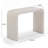 Cream Capiz Shell Console Table