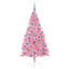 5.91' H Lighted Artificial Christmas Tree-2016835527-2016807888-2016805532