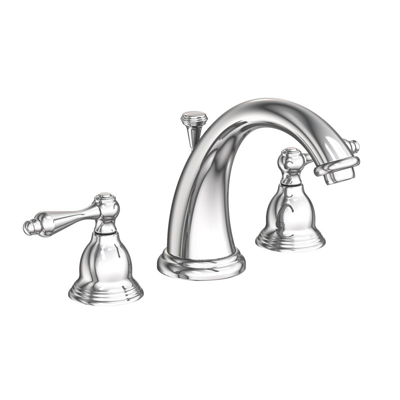 Seaport Widespread Bathroom Faucet with Drain Assembly, Polished Chrome