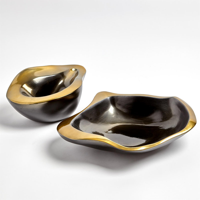 Formation Bowl-Black/Gold-Sm