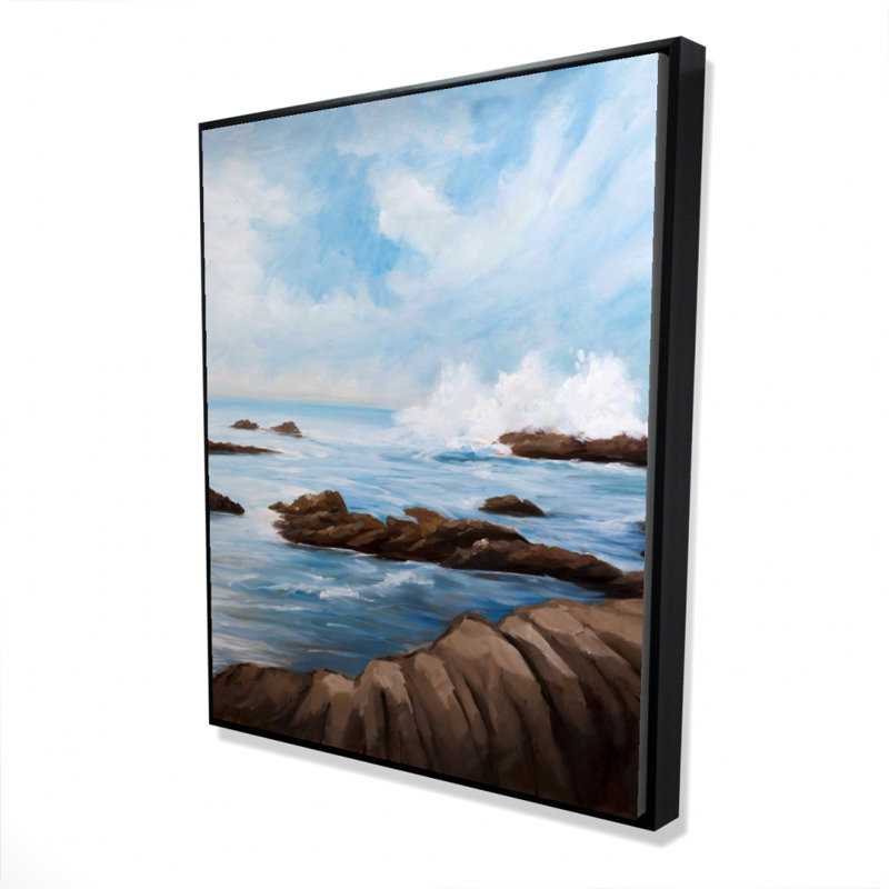 Impression sur toile Seaside Wave