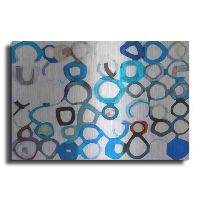 Red Barrel Studio® 'Evolutions' by Naomi Taitz Duffy, Metal Wall Art