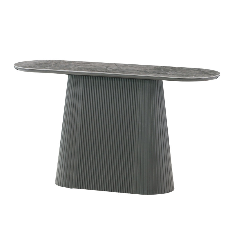 Decie 140cm Stone Top Console Table