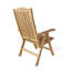 Folding Teak Patio Dining ArmChair