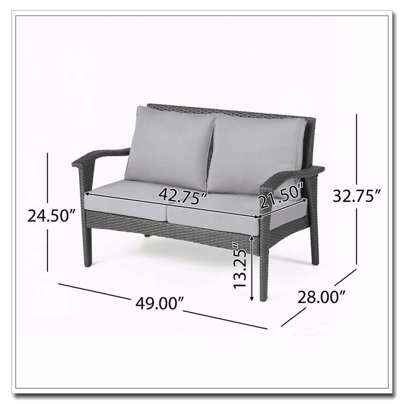 CANAPÉ PATIO LOVE SEAT