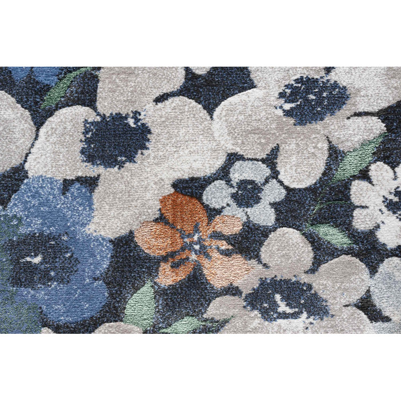 Ayan Floral Area Rug, Rectangle 133 cm x 195 cm