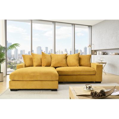 Oversized Two-Piece Sectional Couches