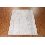 One-of-a-Kind 8'0" X 9'10" New Age Silk Area Rug in