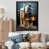 Black Single Picture Framed