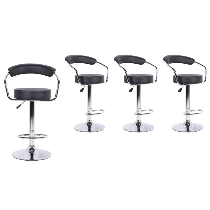 Tabouret Guyer, Noir, noir, noir, noir, 2