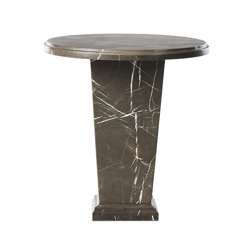Eslo End Table, Gray Italian