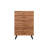 Keerat 5-drawer Live Edge Solid Wood Chest