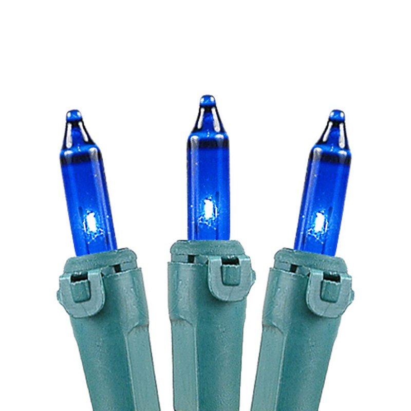 Mini-chaîne pour l’extérieur 11'50 ampoules Sherwood, Bleu