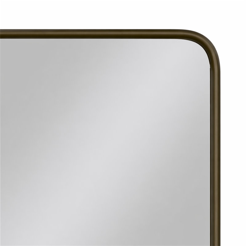 Miroir mural 30 po x 40 po Miroir rectangulaire avec cadre en métal