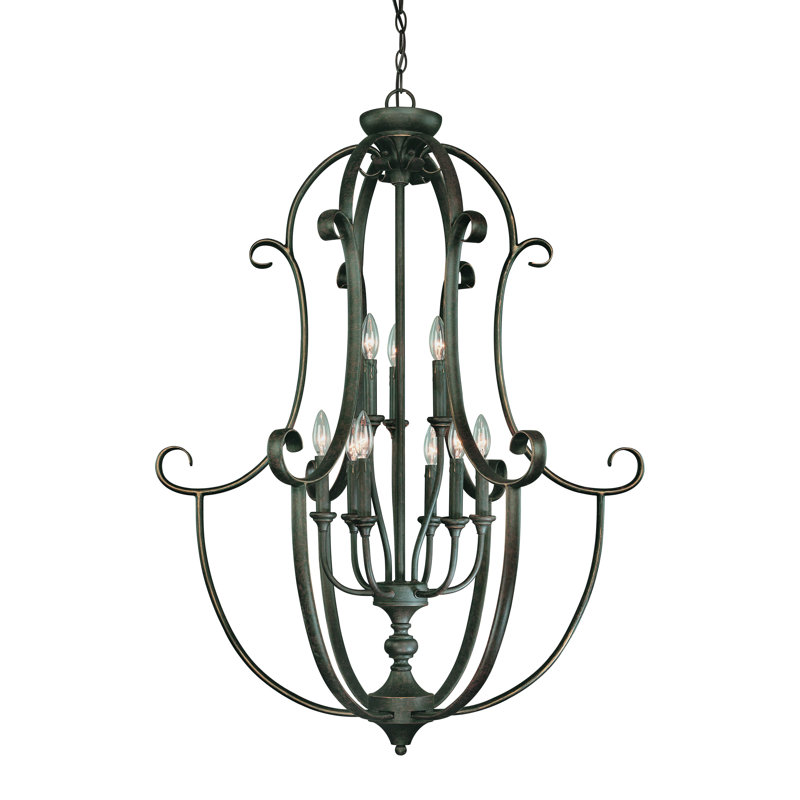 Lustre géométrique à 9 lumières Chalfont