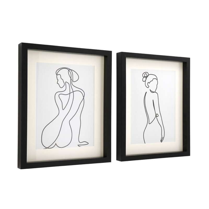 Shemena Black Single Picture Frame - Frames Included: 2