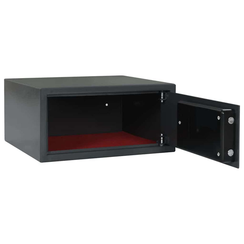Safe Box Lock, 20cm H x 42cm W x 37cm D