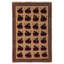 Tapis brun clair Rizbaft 2 pi 11 po x 4 pi 6 po