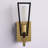 Ziggy 14.5'' H Steel and Glass Dimmable Wallchiere 