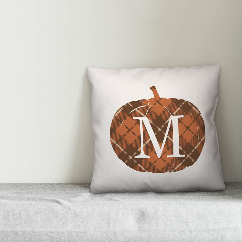 Throw Pillow, M