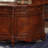 Casas Practical storage computer desk in classic retro style