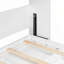 Lit escamotable moderne pliant sur le côté avec motif imprimé tendance, éclairage DEL sous le lit et prise USB intégrée pour économiser de l'espace-1551488637-1551488639