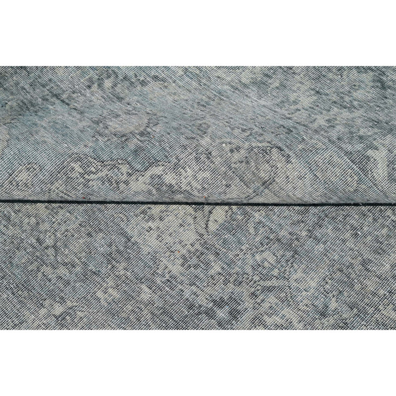 Hand Knotted Wool Oriental Area Rug in Gray/Charcoal, Rectangle 8' x 10'
