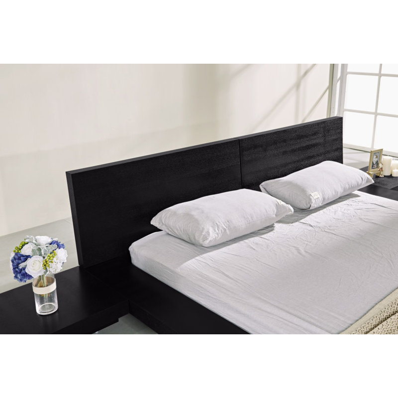 Almalik Panel Bed, Queen, Ash Black