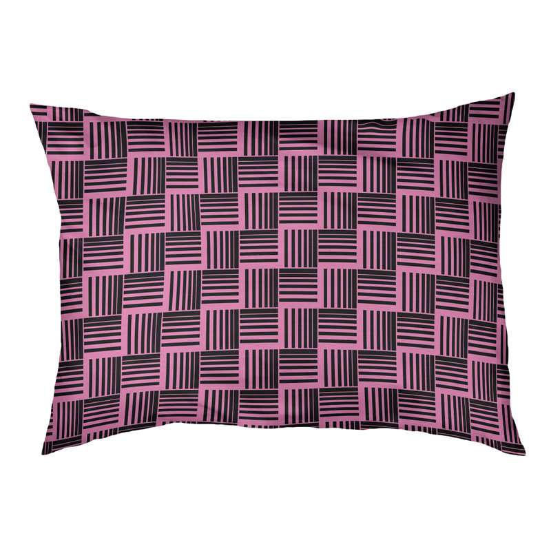 Coussin Cheng, Moyen (l 40 po x P 6,5 po x H 30 po), Fuscia