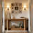 Entryway Table,2-Tier Console Table,Sofa Table