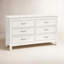 Darlington 55.5'' Wide 6 Drawer Double Dresser