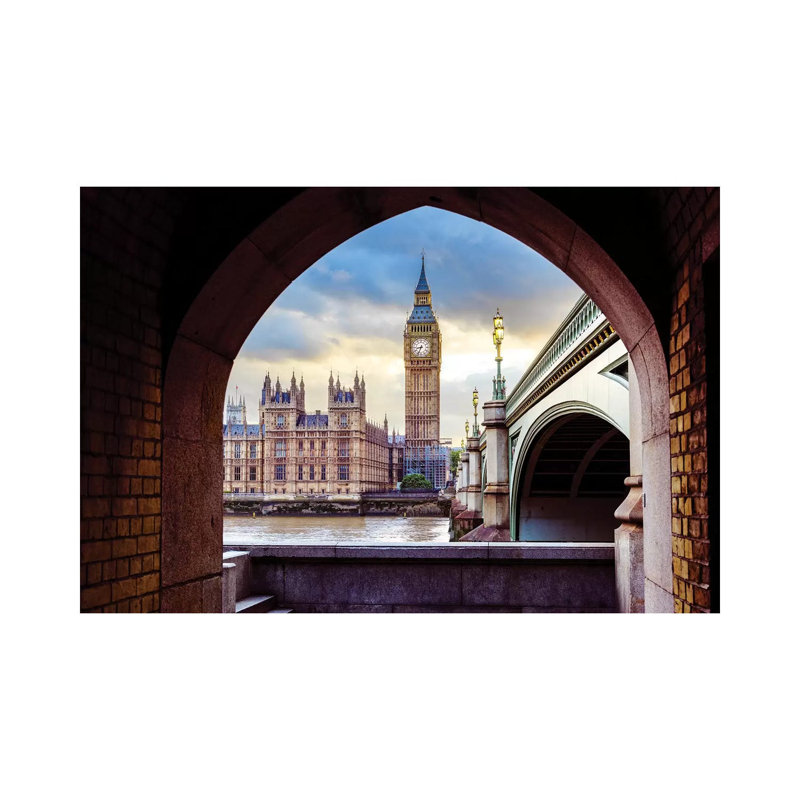 Big Ben And Palace Of Westminster II by Susanne Kremer - Gallery-Wrapped Canvas Giclée on Canvas, Canvas