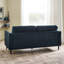 Logi Fabric Seater Sofa - Upholstered Modern Minimalist Boxy Style-376968451-394900205