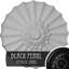 Médaillon de plafond Endurathane Daniela, DE 8 po x P 3 7/8 po x P 1/2 po (convient aux auvents jusqu'à 3 7/8 po), fini gris acier peint à la main-27779863