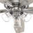 60" Dondra 5 - Blade Fan With Lights and Pull Chains-85433812