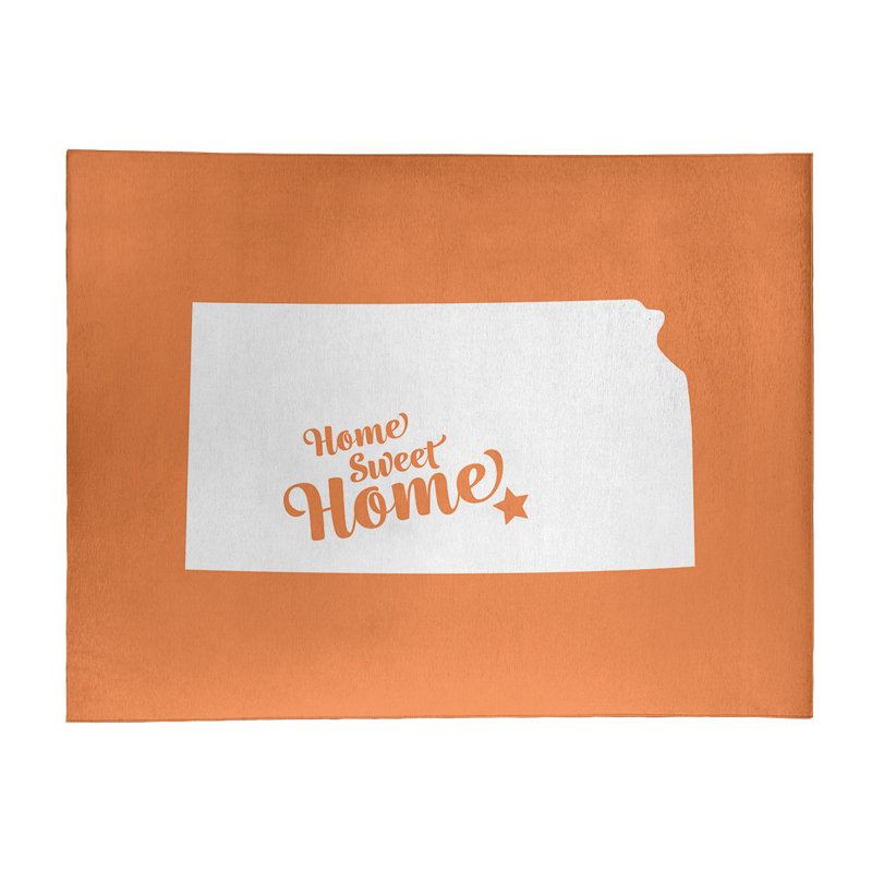 Tapis en poly-chenille wichita à la maison, Rectangle 4 pi x 6 pi