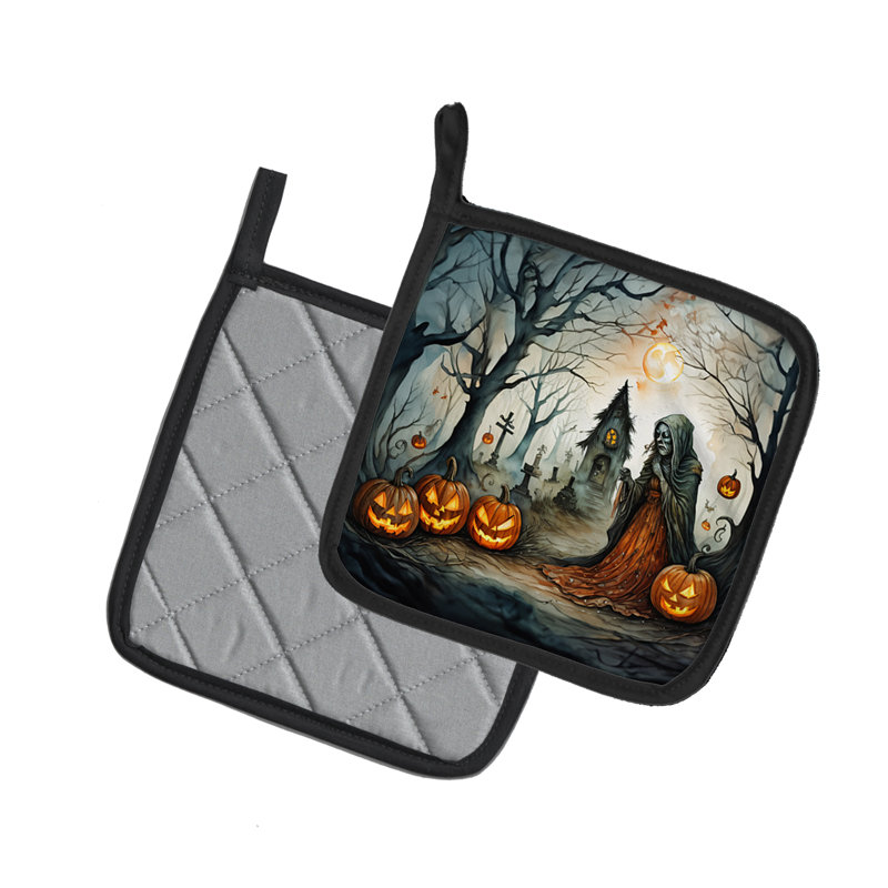 The Weeping Woman Spooky Halloween - paire de poignées