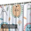 Rideau de douche mignon avec 12 crochets-713662312