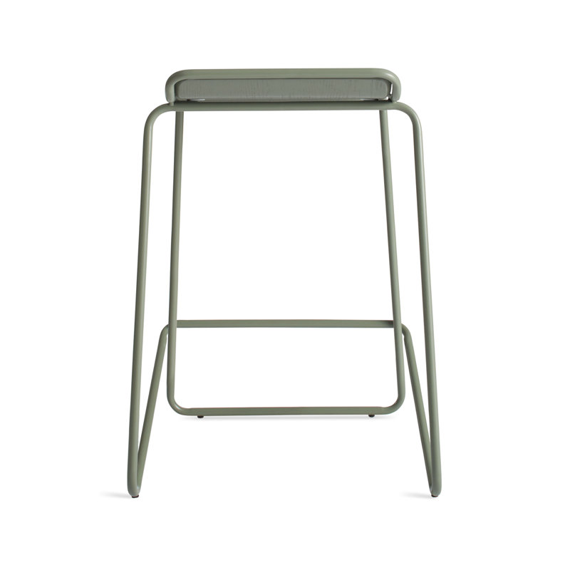 Ready Stacking Stool, Gray Green, Counter Stool (25" Seat Height)