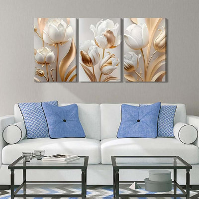 3 Piece Wrapped Canvas Print