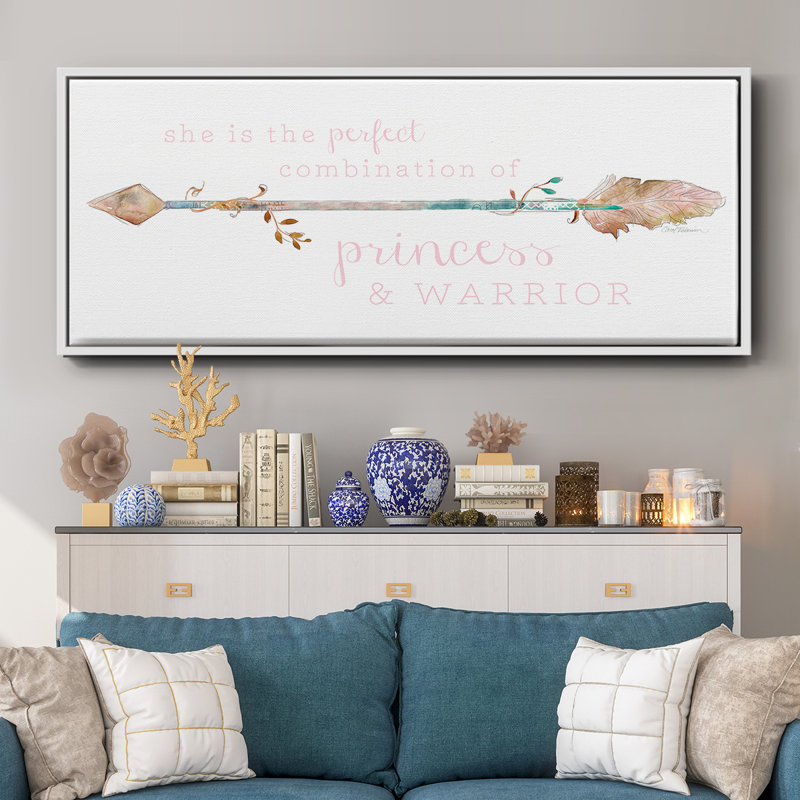 Princess & Warrior - toile encadrée