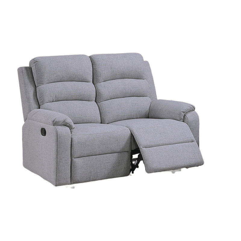 Causeuse 1Pc Motion Sincere Bone, Gris clair