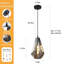Luminaire suspendu géométrique moderne à 1 lumière pour salle à manger, cuisine, vestibule, couloir, chambre à coucher, café-365667842-366497609